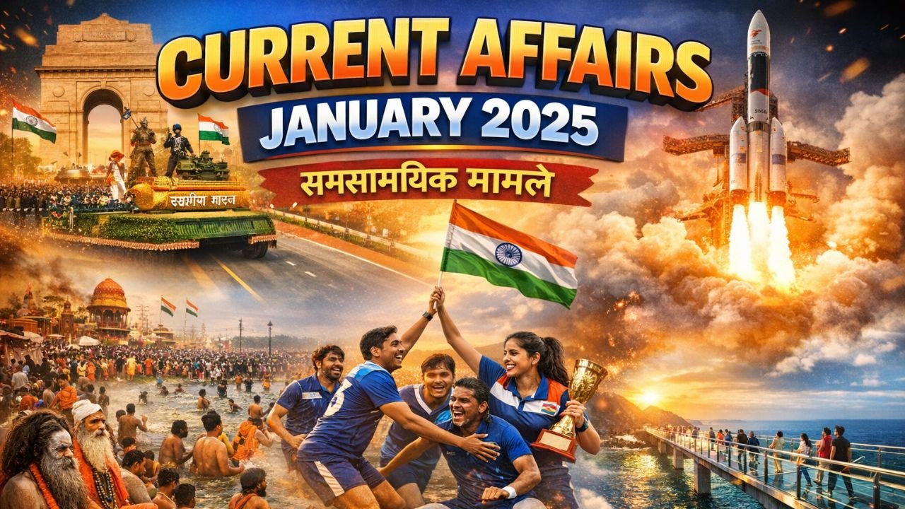 Current Affairs January 2025