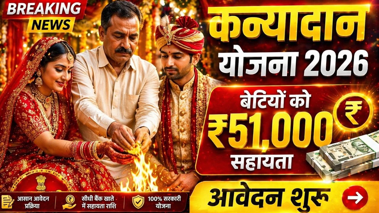 Mukhyamantri Kanyadan Yojana 2026